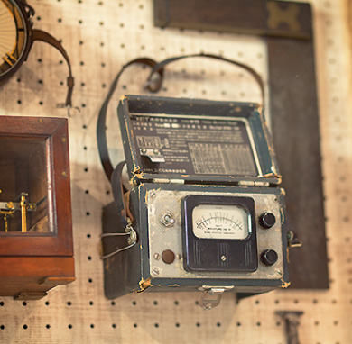 男爵ラウンジ展示物